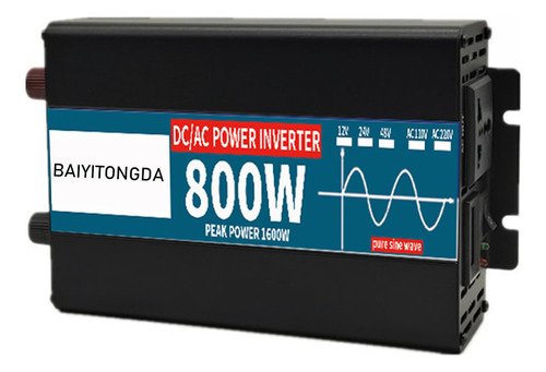 Inversor Onda Sinusoidal Pura Cc Ca Pantalla Led Potencia Rv