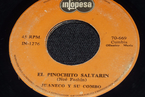 Jch- Juaneco Y Su Combo El Pinochito Baliarin Cumbia 45 Rpm