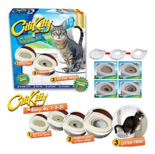 Entrenador De Baño Citi Kitty Para Gatos