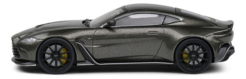 Miniatura Aston Martin Vantage V12 2023 Cinza Cumberland 1:43 Solido