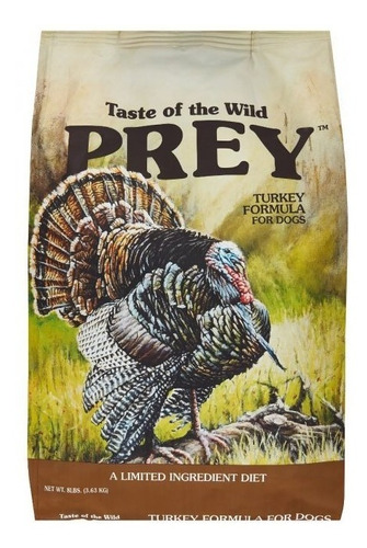 Taste Of The Wild Prey Pavo Perro 3.6kg Envió Gratis