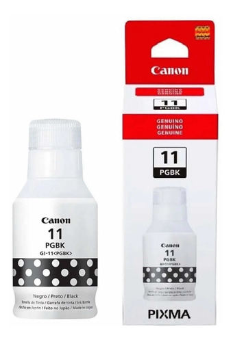 Tinta Canon Gi 11 Black Original Pixma G2160 G3160