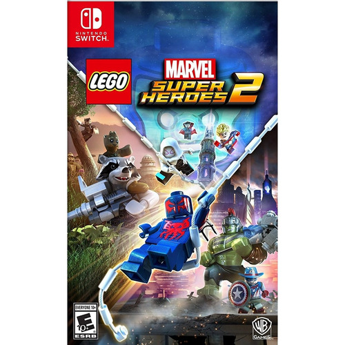 Lego Marvel Super Heroes 2 Switch Mídia Física Lacrado Pt Br