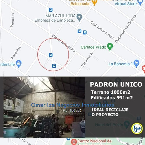 Venta Local Industrial Galpon Terreno Prado