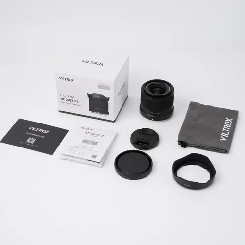 Lente Leve Viltrox 20mm F2.8 Full Frame Para Nikon Z-mount