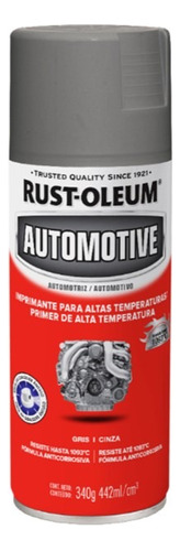 Pintura Aerosol Alta Temperatura Motores Rust Oleum Aluminio