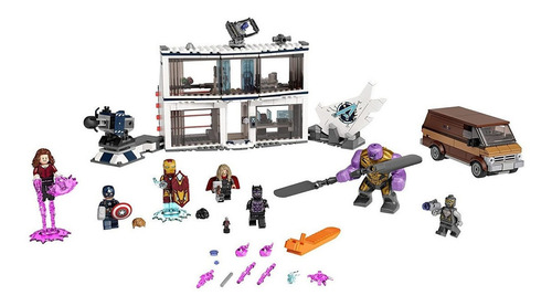 Bloques para armar Lego Marvel Avengers: Endgame final battle 527 piezas  en  caja