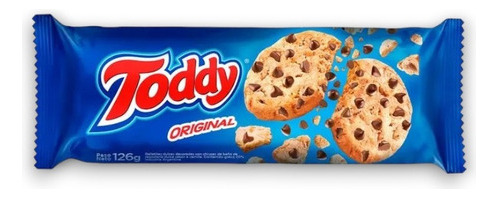 Paquete De Galletitas Toddy Chips Originales Chocolate 126g