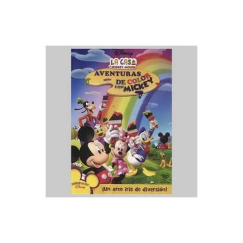 La Casa De Mickey Mouse Aventuras Del Color Dvd Nuevo