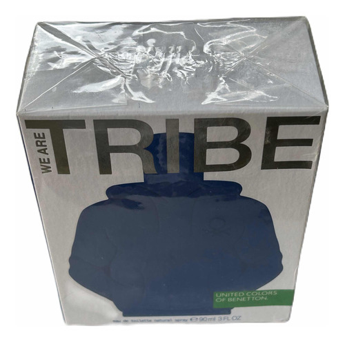 Perfume Eau De Toilette Hombre Marca Benetton Tribe 90 Ml