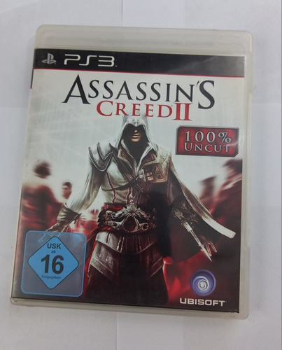 Assassin's Creed Ii 100% Uncut Ps3 Mídia Física (Usado)