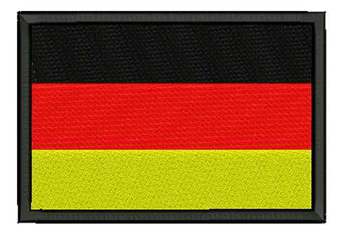 Parche Bordado Bandera Alemania
