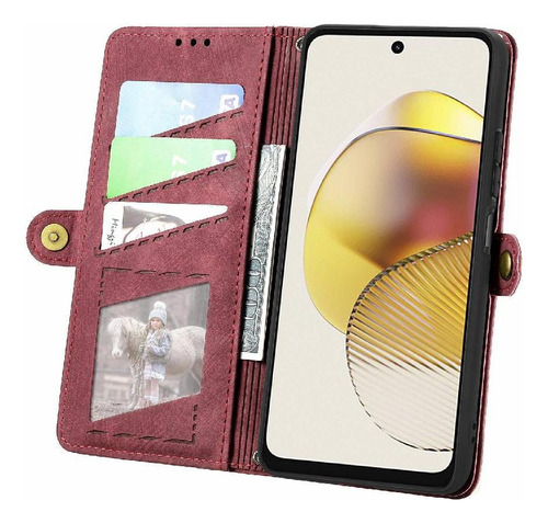 Funda Abatible Para Motorola Edge 50 Fusion A Prueba De De