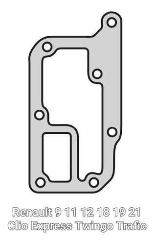 Junta Bomba Agua Block Renault 9 11 12 19 21 Trafic Clio Twi