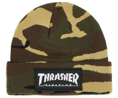 Beannie Gorro Thrasher Camuflado Parche Original Niño/niña