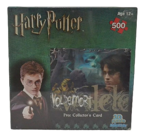 Rompecabezas Harry Potter Voldemort 3d Lenticular 500 Pz