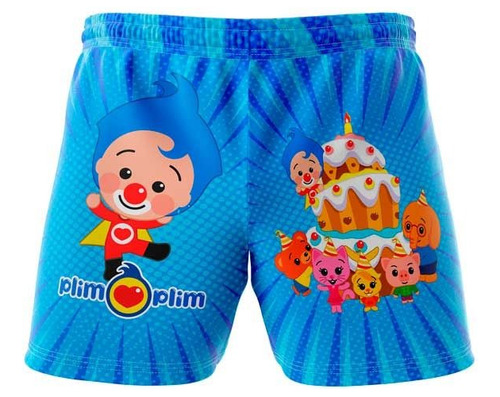 Short Para Niños De Payaso Plim Plim 