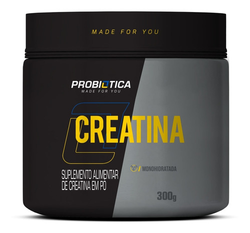 Creatina Pura 300gr Probiótica Original