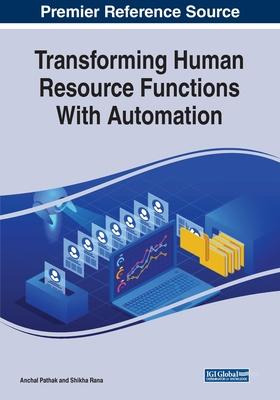 Libro Transforming Human Resource Functions With Automati...