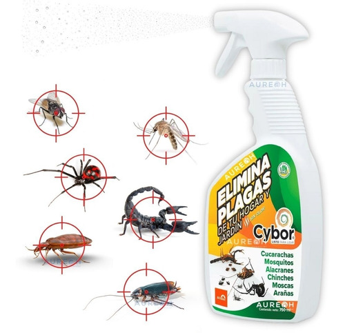  Cybor Listo Para Usar Insecticida Para Hogar Eficaz 750 Ml