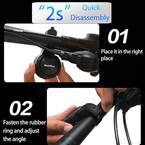 Timbre Bicicleta Claxon 1 Electrico Ajustable Recargable Usb