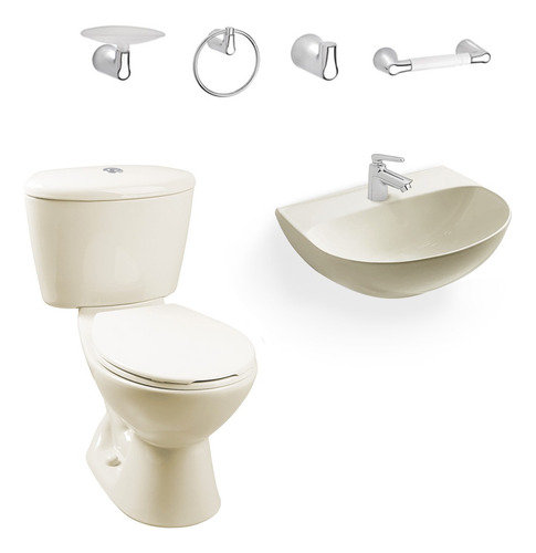      Combo Corona Manantial Beige Sin Pedestal