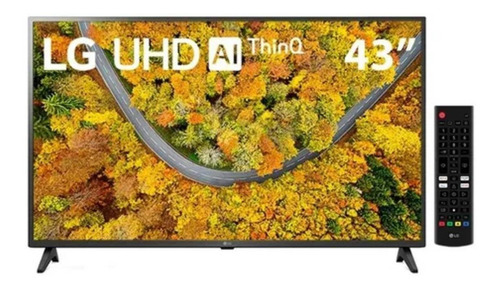 Imagen 6 de 6 de Smart TV LG AI ThinQ 43UP7500PSF LED webOS 6.0 4K 43" 100V/240V