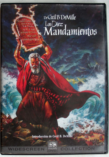 Dvd - Los Diez Mandamientos - Ed. 2 Dvds - Booklet