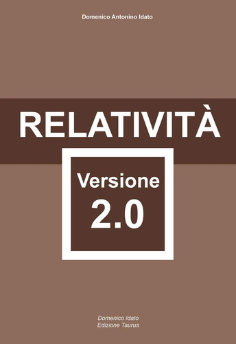 Libro: Relatività Versione 2.0 (italian Edition)