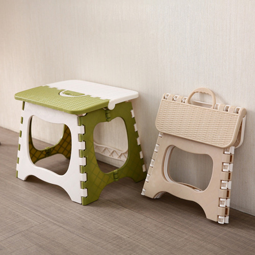 Taburete Plegable De Plástico, Taburete Portátil Multiusos