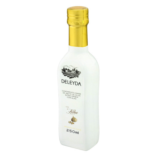 Imagem 2 de 4 de Condimento de Azeite de Oliva com Alho Deleyda Vidro 250ml