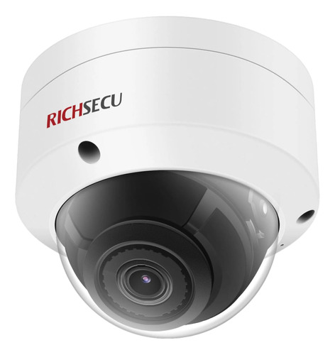 Richsecu Camara Ip De 8 Mp, Camara De Red Domo De Lente Fija