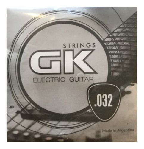 Cuerda Para Eléctrica Gk Quinta .032 - Pack X 12 Unidades