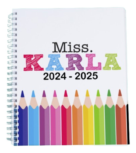 Agenda Docente 24-25 Escolar Personalizada Mod. Aprende 01