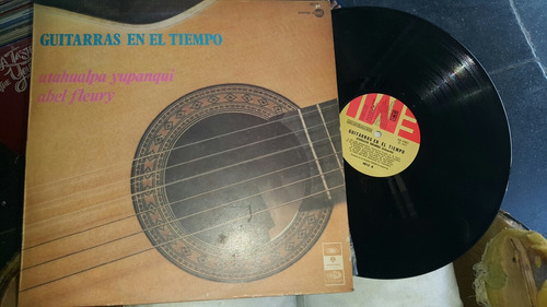 Disco Vinilo Atahualpa Yupanqui Abel Fleuri Guitarras Tiempo