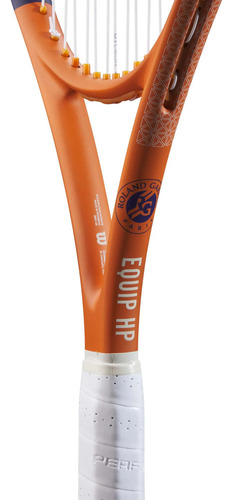 Raqueta De Tenis Wilson Roland Garros Equipe Hp, Tamaño De Grip 4 1/4, Con Encordado, Aro 100, Peso 286g