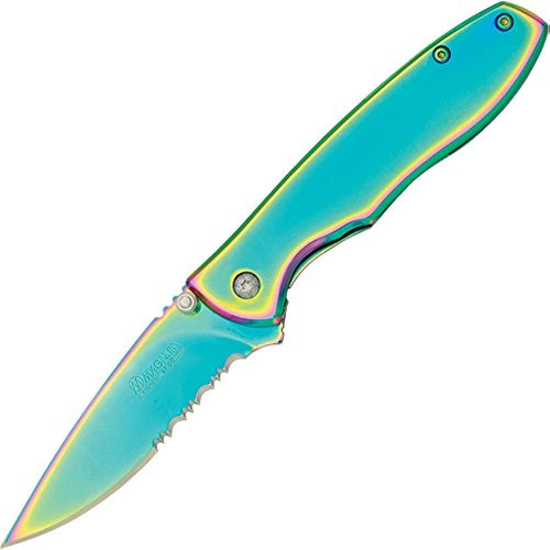 Boker Magnum 01ya107 Rainbow Ii Cuchillo Con 2 2/8 In. Cuchi