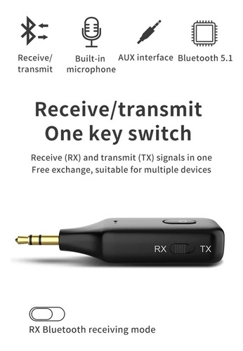 Convertidor Bluetooth Desde Celular A Parlantes O Radio