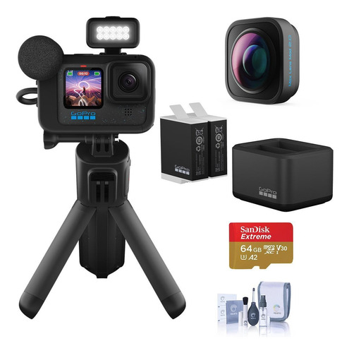 Gopro Hero12 Black Creator Edition Camera With Max Lens