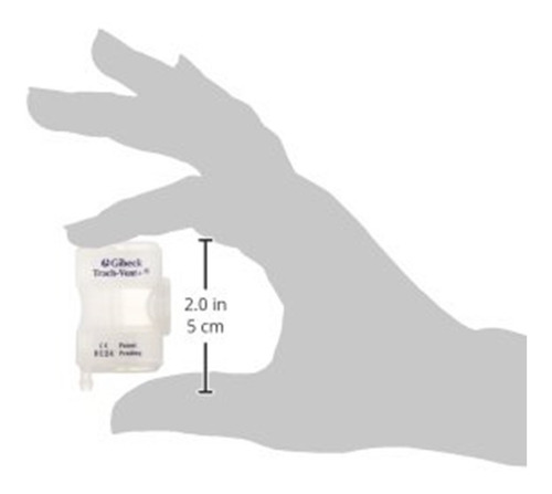 Imagen 2 de 5 de Pack X 5 Filtros Para Traqueotomía 41312 Gibeck Trach Vent
