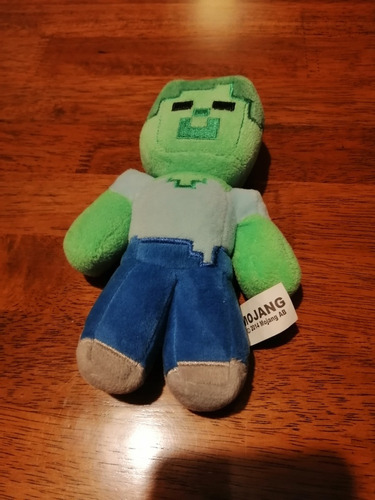 Peluche De Minecraft Zombi Original 