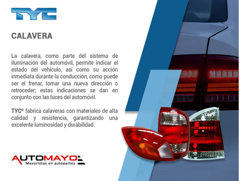 Una Calavera Izquierda Tyc Verna Para Dodge 2004-2006