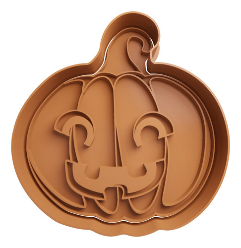  Cortador De Galletas Calabaza Halloween 5cm