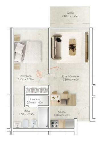 Imagen 7 de 7 de Apartamento En Venta En Odizzio - Maldonado - Próximo A Centro Maldonado -estrenar