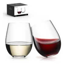Comprar Luna & Mantha Juego De 2 Copas De Vino Sin Tallo, Copas De V
