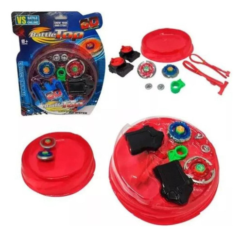 Estadio De Batalla Beyblade Generico +dos Beyblade Juguete