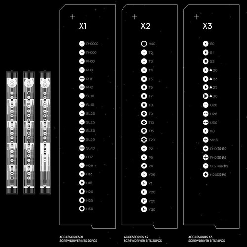 Destornillador Eléctrico Wowstick 1f 64 En 1, Doble Modo In