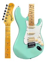 Comprar Guitarra Elétrica Tagima Tg-540 Sg Tg540 Surf Green Tg 540 Material Do Diapasão Maple Orientação Da Mão Destro