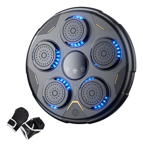 Máquina De Boxeo Musical De Pared Con Guantes De 5 Dedos