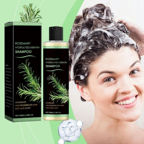 Shampoo De Queratina Hidrolisada Com Alecrim, Shampoo Orgâni